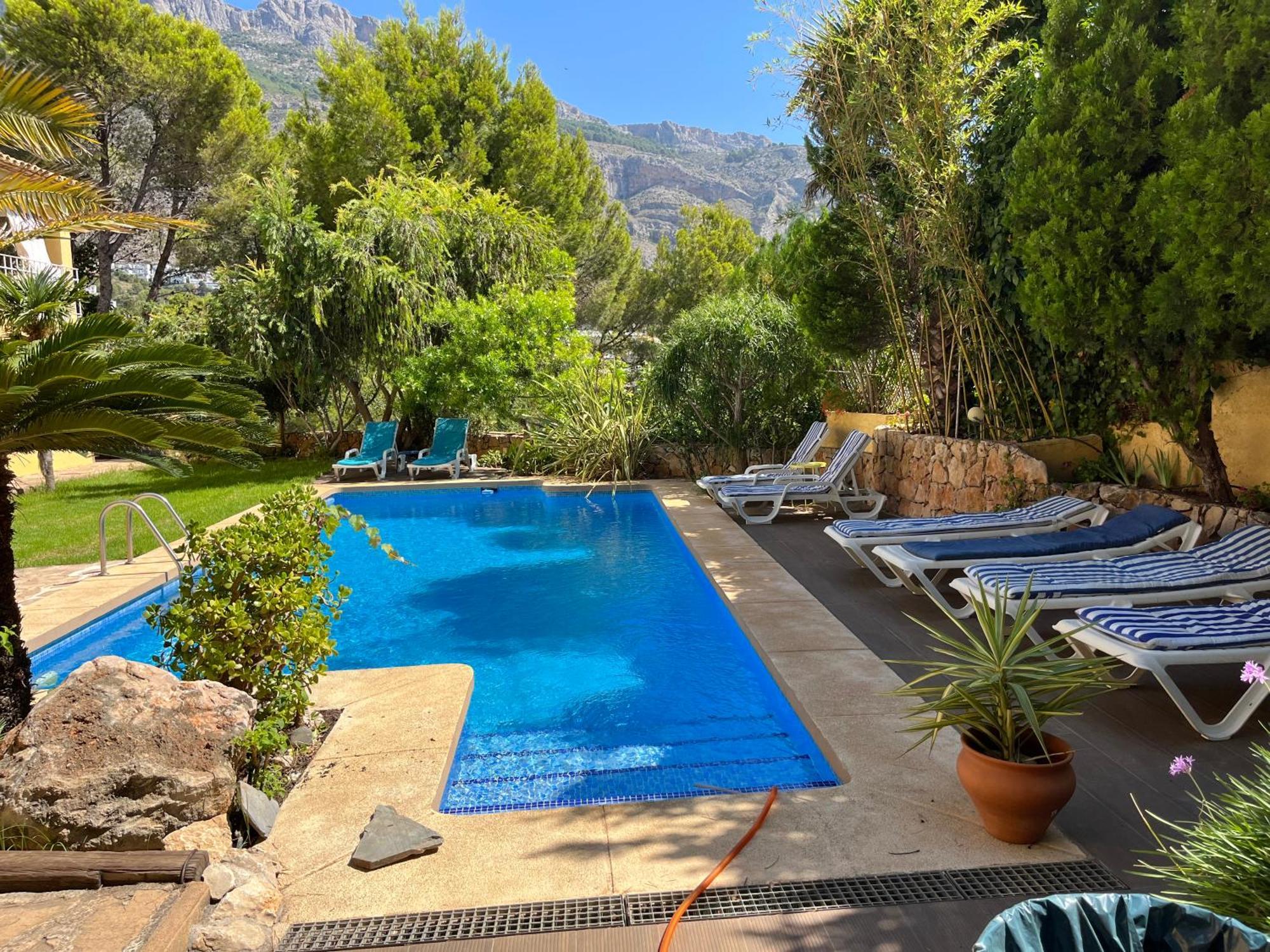 Groundfloor Of Villa,Altea La Vella, Private Pool,Quiet & Residential Екстериор снимка